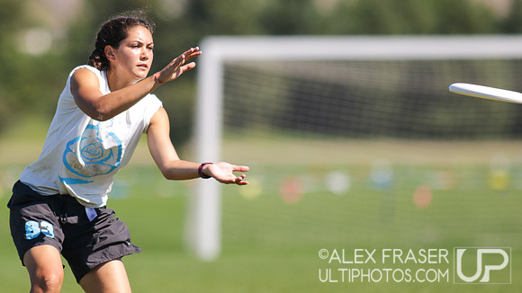 U19 Girls Semfinals - 2016 USAU Youth Club Championships