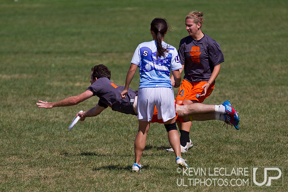 Action from Saturday of Great Lakes Club Regionals 2013