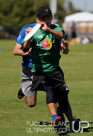 USA Ultimate Nationals Championships 2013 - Johnny Bravo vs Chain Lightning 3rd Round Pool Play