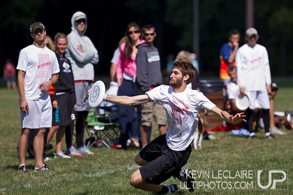 Action from Saturday of Great Lakes Club Regionals 2013