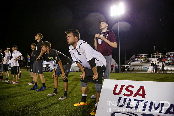 Action from USAU College Division 1 Nationals