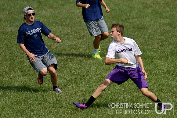 Sunday Open Semis -- USAU 2012 HS Southerns