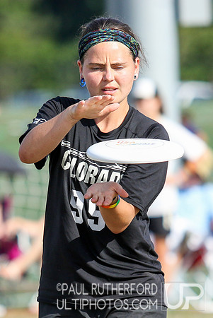 Action from USAU College Division 1 Nationals