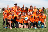 Orange Crush Ladies Silly Team Photo  8May2016