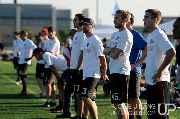 USA Ultimate Nationals Championships 2013 - Truck Stop vs PoNY 4th Round Pool Play