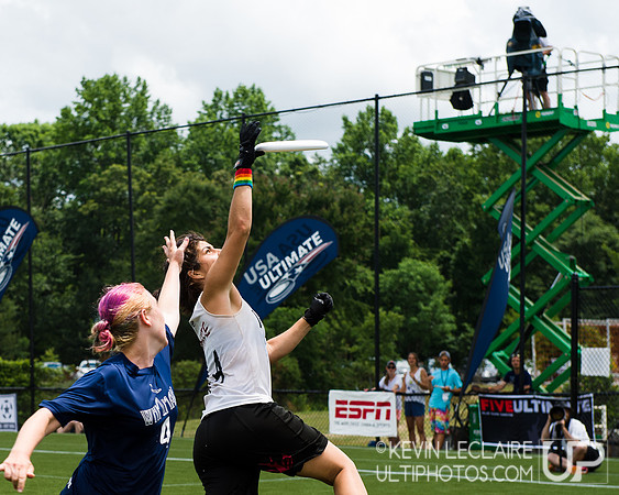 Women's Final Stanford v Whitman - 2016 USA Ultimate College Cha