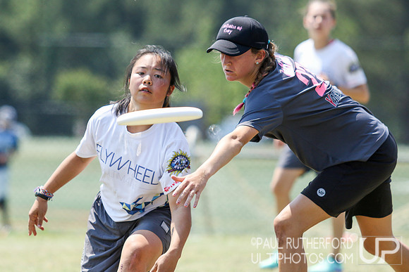 Action from USAU College Division 1 Nationals