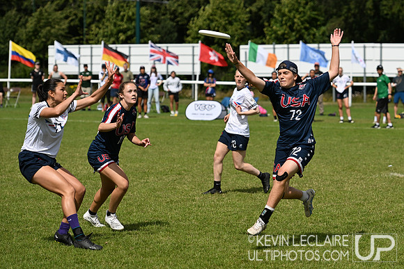 WU24 Qtr - USA v GBR Women
