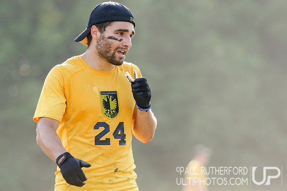 Action from USAU College Division 1 Nationals