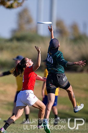 Day 1 of the WFDF 2024 World Masters Ultimate Championships