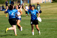 Pool play at USAU Youth Club Championships