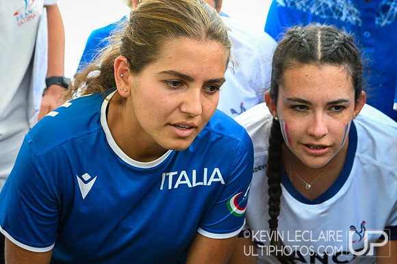 U17 Women Championship Game - Italy vs France - WJUC 2022