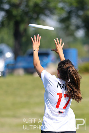 Pool play at USAU Youth Club Championships
