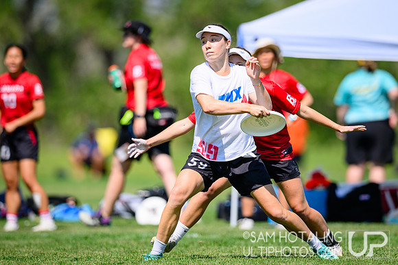 Women’s pool play during International Club Championships at Aurora Sports Park