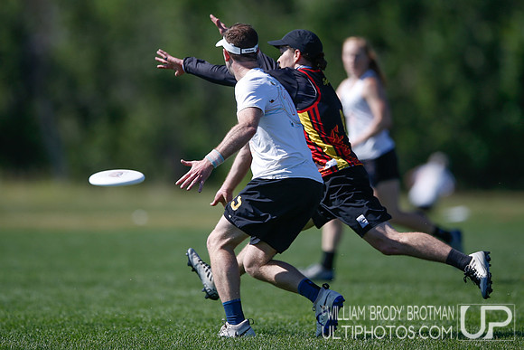 Day 2 of USA Ultimate Masters Championships.