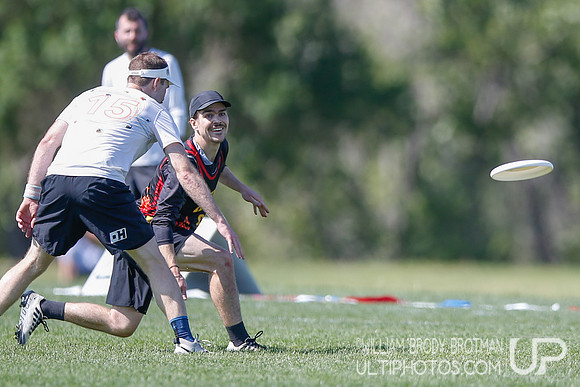 Day 2 of USA Ultimate Masters Championships.