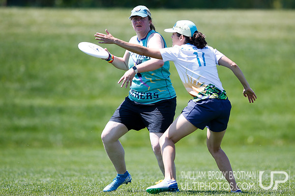 Day 2 of USA Ultimate Masters Championships.