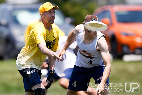 Day 2 of USA Ultimate Masters Championships.