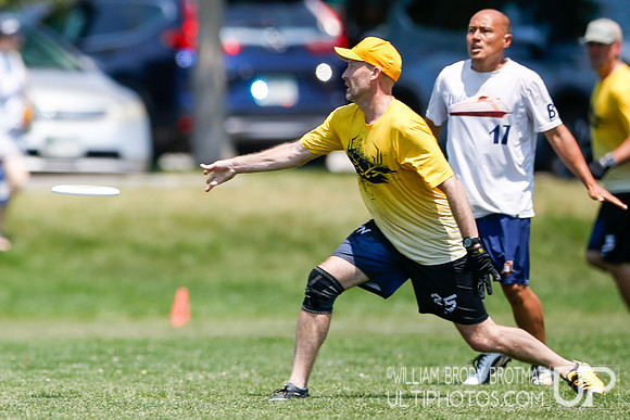 Day 2 of USA Ultimate Masters Championships.