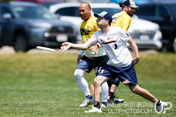 Day 2 of USA Ultimate Masters Championships.