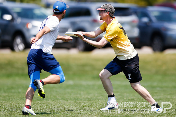 Day 2 of USA Ultimate Masters Championships.