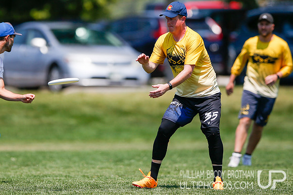 Day 2 of USA Ultimate Masters Championships.