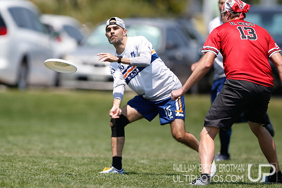 Day 2 of USA Ultimate Masters Championships.