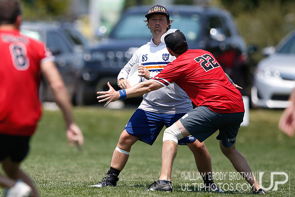 Day 2 of USA Ultimate Masters Championships.