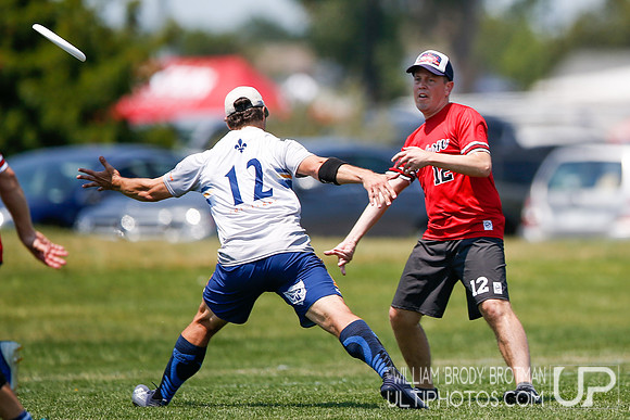 Day 2 of USA Ultimate Masters Championships.