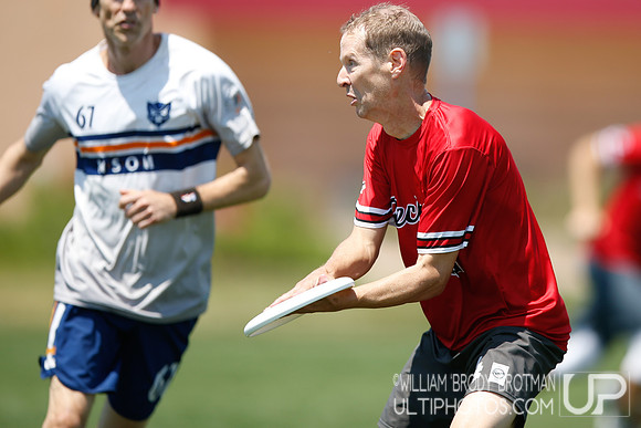 Day 2 of USA Ultimate Masters Championships.