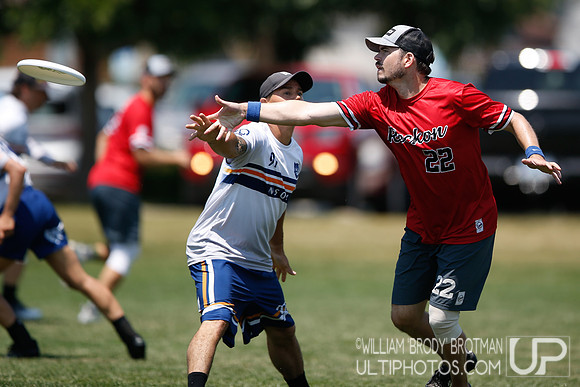 Day 2 of USA Ultimate Masters Championships.
