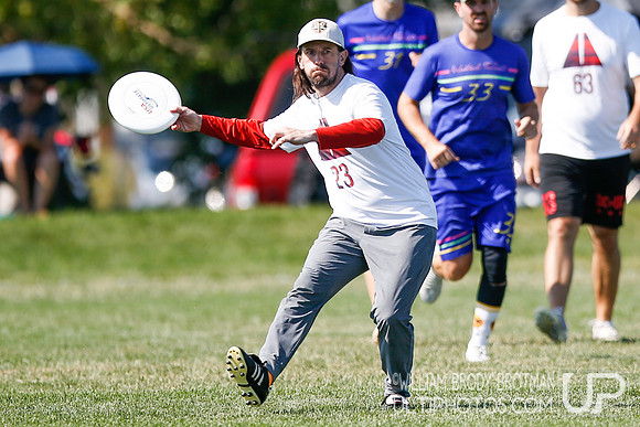 Day 2 of USA Ultimate Masters Championships.