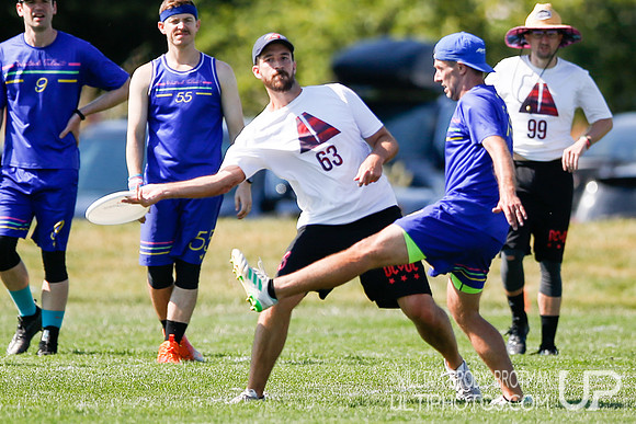 Day 2 of USA Ultimate Masters Championships.