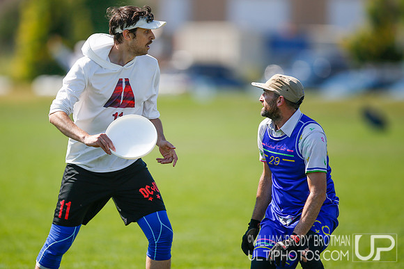 Day 2 of USA Ultimate Masters Championships.