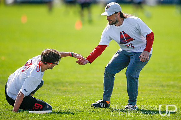 Day 2 of USA Ultimate Masters Championships.