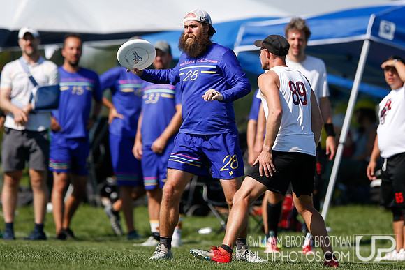 Day 2 of USA Ultimate Masters Championships.