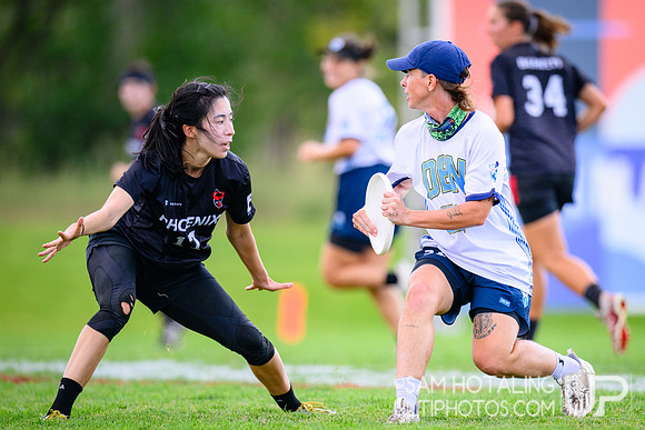 Women’s crossover play during International Club Championships at Aurora Sports Park