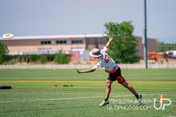 Pool play at 2024 USAU Youth Club Championship