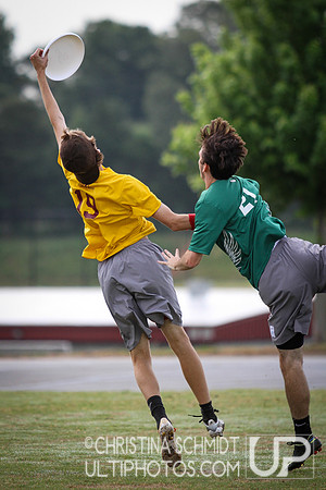 USA Ultimate Southern High School Regional Championships 2014 - Saturday