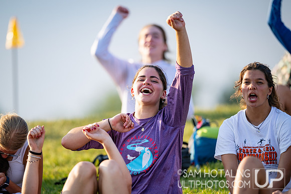 Color of Ultimate pickup showcase game at International Club Championships at Aurora Sports Park
