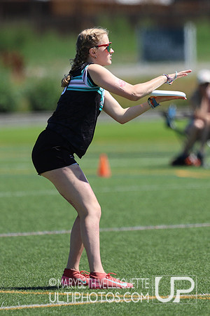 Sunday action at the USA Ultimate Youth Club Championships in th