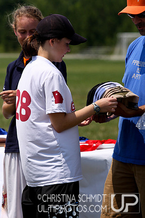 Awards Ceremony -- USAU 2012 HS Southerns
