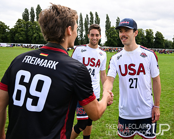 USA v. Germany Open WU24 Sunday Pool Play