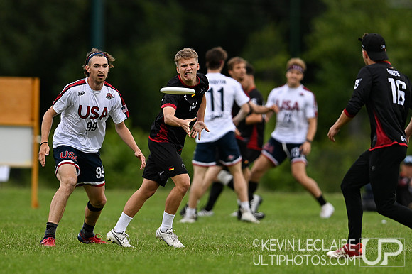 USA v. Germany Open WU24 Sunday Pool Play