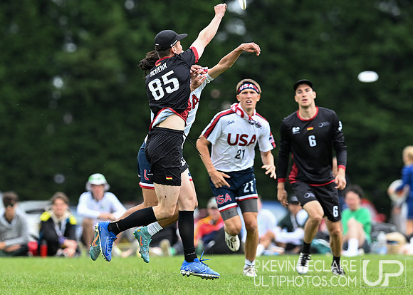 USA v. Germany Open WU24 Sunday Pool Play