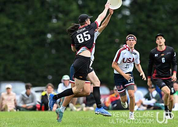 USA v. Germany Open WU24 Sunday Pool Play