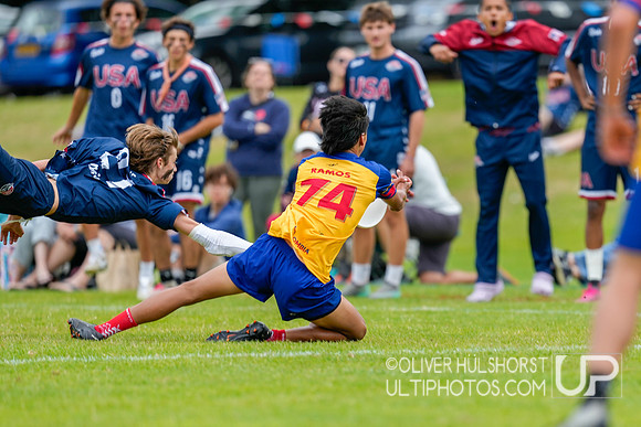 Colombia U20 Open v USA U20 Open - WJUC Wednesday Round 2