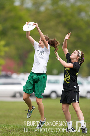 Girls Division, Sunday -- 2012 USAU HS Northeasterns