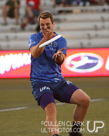Seattle Cascades vs. Carolina Flyers UFA Championship Weekend semifinal game at Zions Bank Stadium. Friday, August 23, 2024