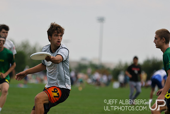 Bracket play at USAU Youth Club Championships